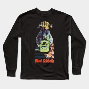 Mario Bava Black Movie Poster Long Sleeve T-Shirt